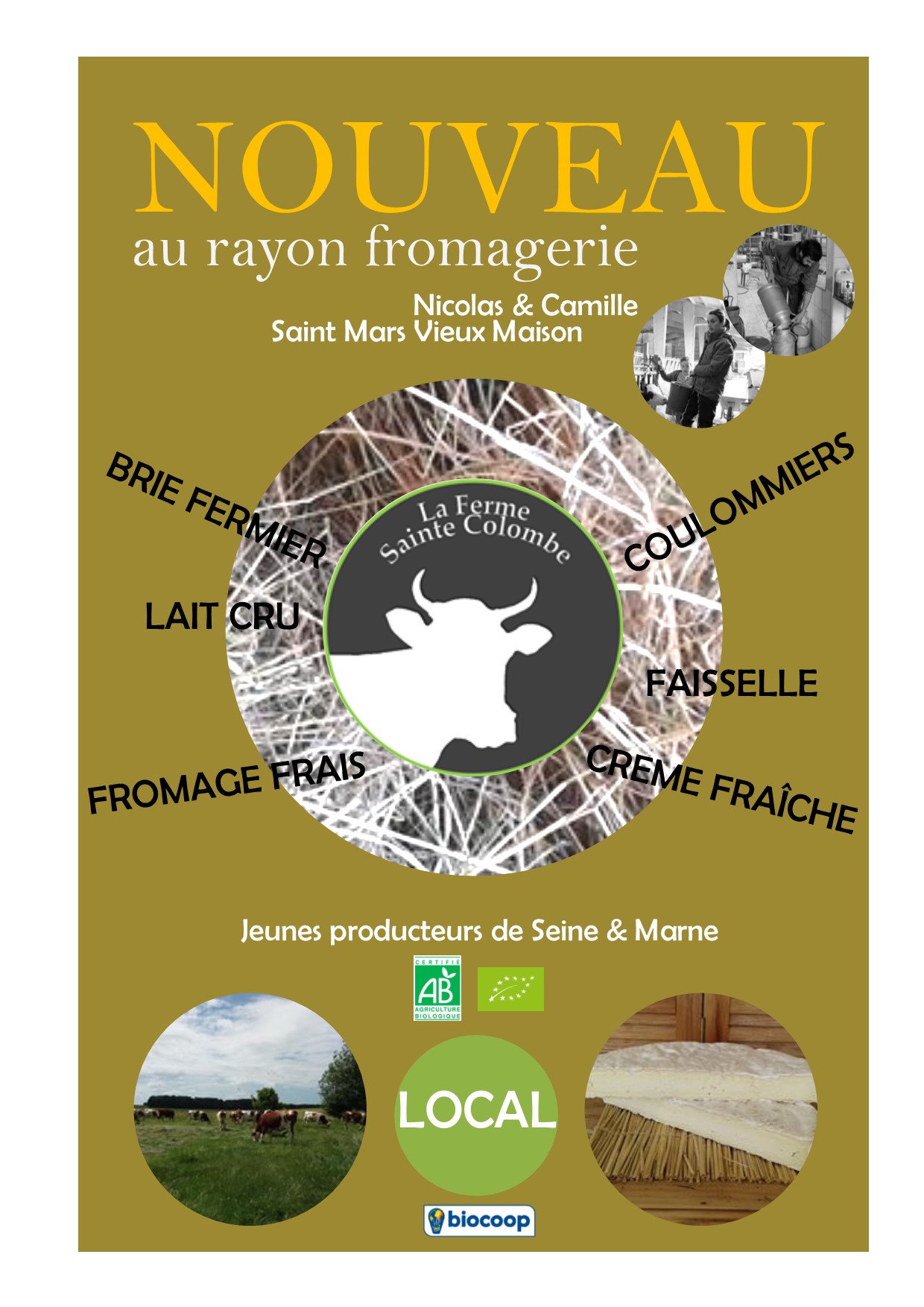 LA FERME SAINTE COLOMBE (SEINE & MARNE) LA FERME SAINTE COLOMBE (SEINE & MARNE)