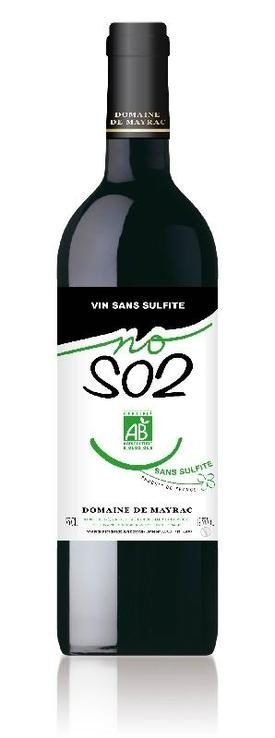 IGP Vin "No SO2" rouge 12° 75cl 