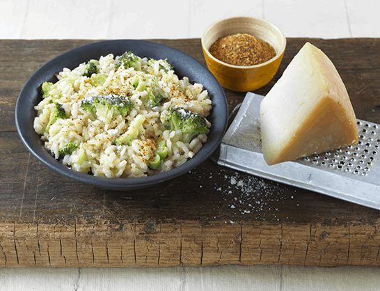 Risotto au brocoli et pecorino